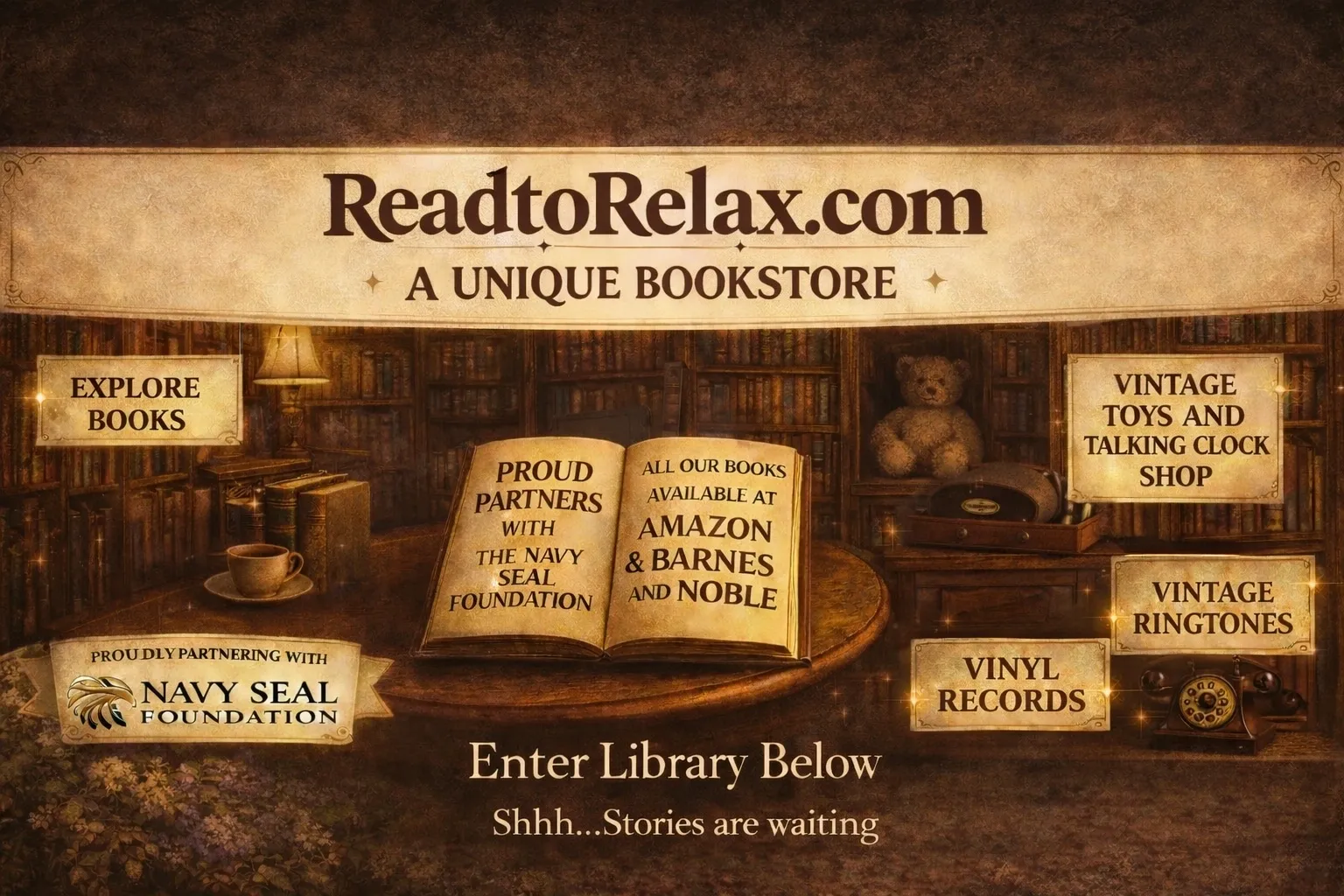 Bookstore Header